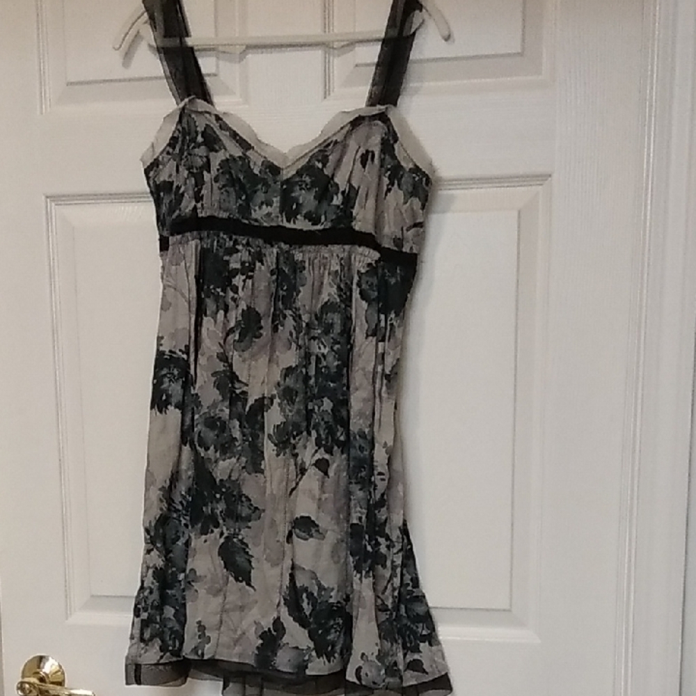 Loft Floral Sleeveless Dress (10)
